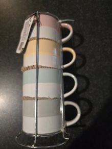stack of cups