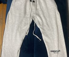 Essentials Fear of God White Bottoms Size S
