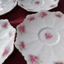 Six Pretty China Saucers Image 3