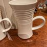 Belleek Living - 3 Pieces - 33 cm high vase and 2 Mugs ( as new ) Image 2