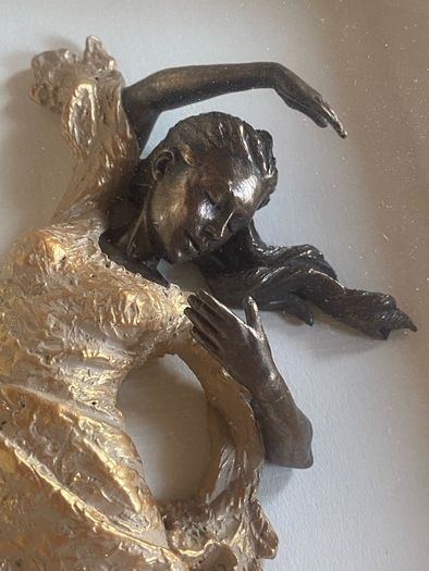 Carl Payne Sculpture Grace Figurine in Frame