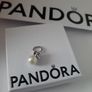 new genuine pandora sleeping angel and pearl charm Image 2
