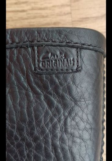 Clarks Originals Black Pebbled Leather Tall Knee High Boots  UK 6 / EU 39