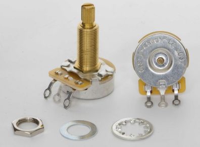 CTS (TAD Custom) Audio Potentiometer, 500K Long (3/4") Split Shaft