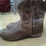 Cowboy Leather Boots Size Uk 6 Image 5