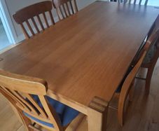 Dining table and