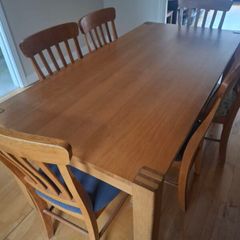 Dining table and