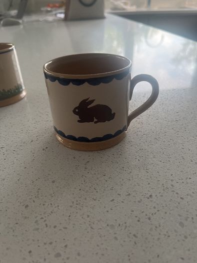 Nicolas Moss pottery tea mugs
