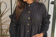 Layered sleeve top 8-16