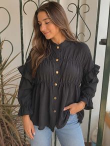 Layered sleeve top 8-16