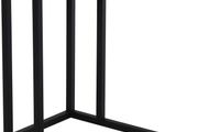 Steel Frame C-Shaped Side Table Black (FREE POSTAGE)