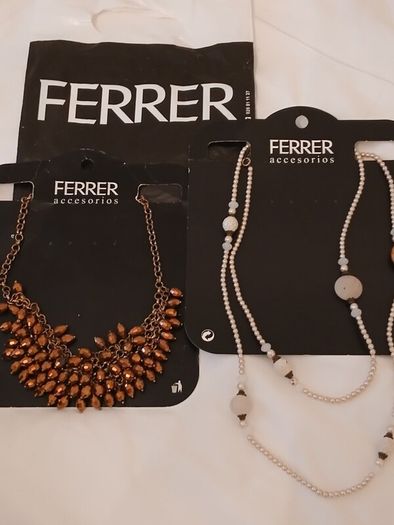 2 New Ferrer Necklaces