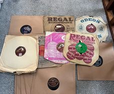 20 Vintage 78 Speed Records