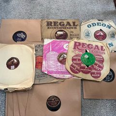20 Vintage 78 Speed Records