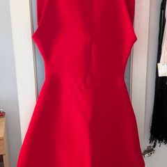 Zara red dress