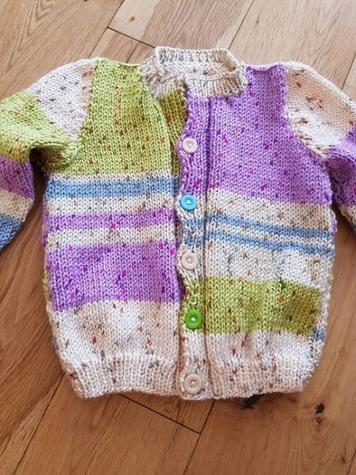 handknit cardigan