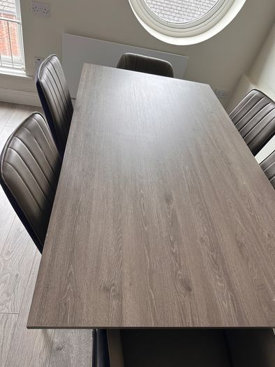 dining table + chairs  - collection only