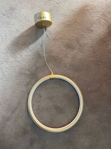 LED hoop pendant Urban Outfitters x 2