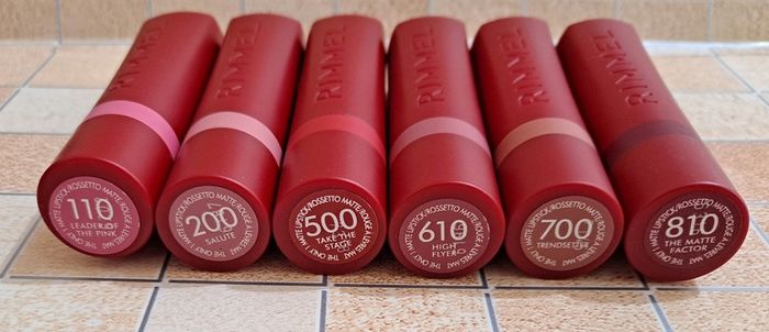 Rimmel Lipsticks - New