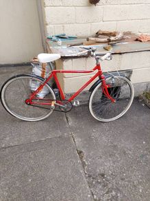 Vintage Triumph bike