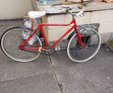 Vintage Triumph bike