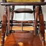 Beautiful Antique Mahogany High Chair Image 10