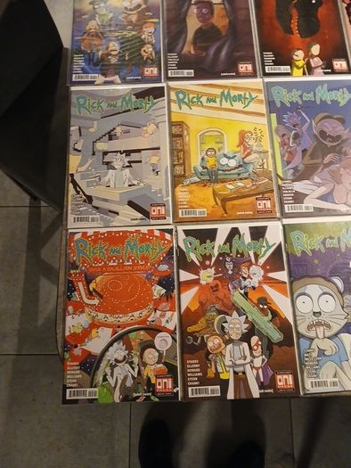 Rick and Morty Comics run joblot