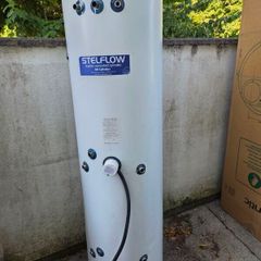 hot water tank 300l twin coil with immersion