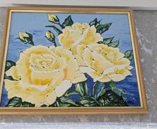 roses painting