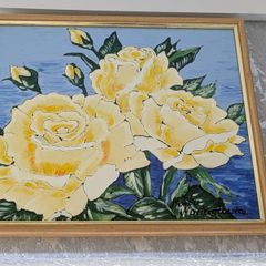 roses painting