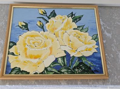 roses painting