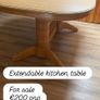 extendable table for sale Image 9