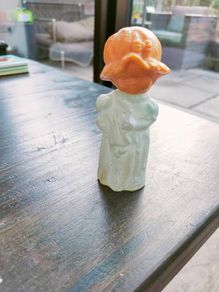 Vintage girl perfume bottle
