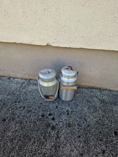 Lot of 2 fridge milk can churn postage possible