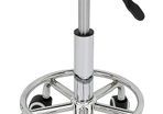 Ergonomic Rolling Work Stool Swivel Stool Bar Stool Practice Stool Roller Stool Height Adjustable