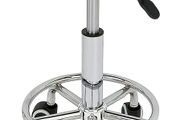 Ergonomic Rolling Work Stool Swivel Stool Bar Stool Practice Stool Roller Stool Height Adjustable