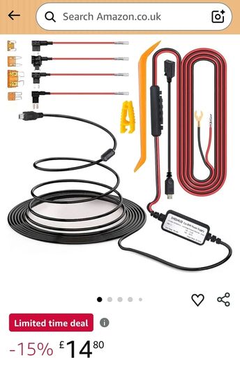 Dash Cam Hardwire Kit