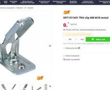 theaded rod hanging clips