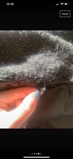 Charcoal coat. Size 14