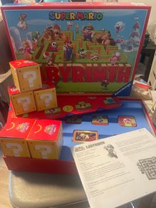 Super Mario Game and Mc Donalds toys