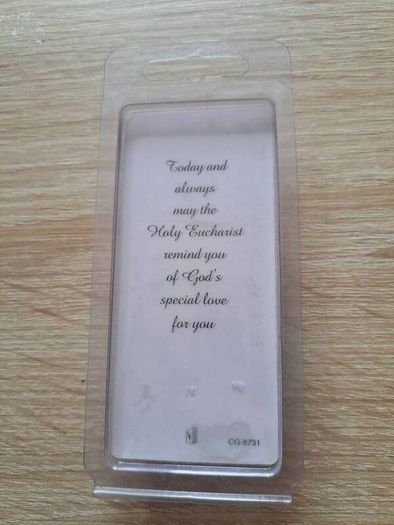 Brand new in a box pink rosary - communion, confirmation gift