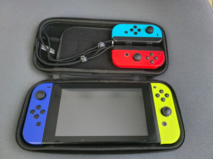 Nintendo Switch V1 (Modded - Picofly) + 256GB + Case