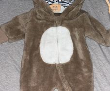 Baby koala bear cosy onesie 0-3 months
