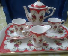 Miniature tea set