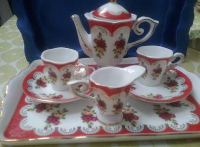 Miniature tea set