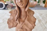 Clay Terracotta Bust of a woman
