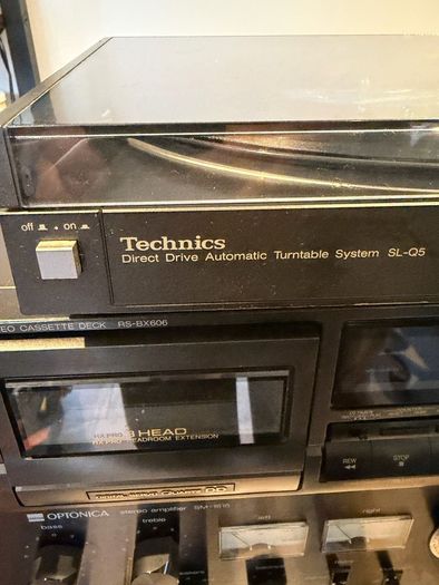 Technics SL-Q5 direct drive, linear tracking, fully automatic turntable