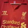 Liverpool Jersey. Steven Gerrard Name And Number.Official Warrior Sport Liverpool Home Jersey.Collect In Dublin Or Receive Via Post. Image 3