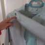 Blue Pleather Jacket 162cm / adult 6-8 Image 5