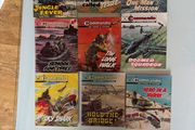 Commando books magazines x 9